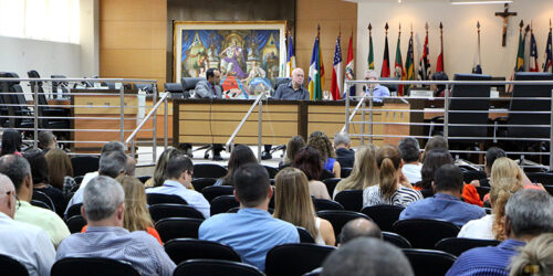 Evento em comemoração ao dia do oficial de justiça é realizado no Salão Pleno do TJES