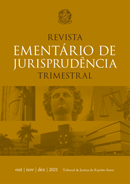 Capa da quarta edição da Revista Ementário de Jurisprudência.