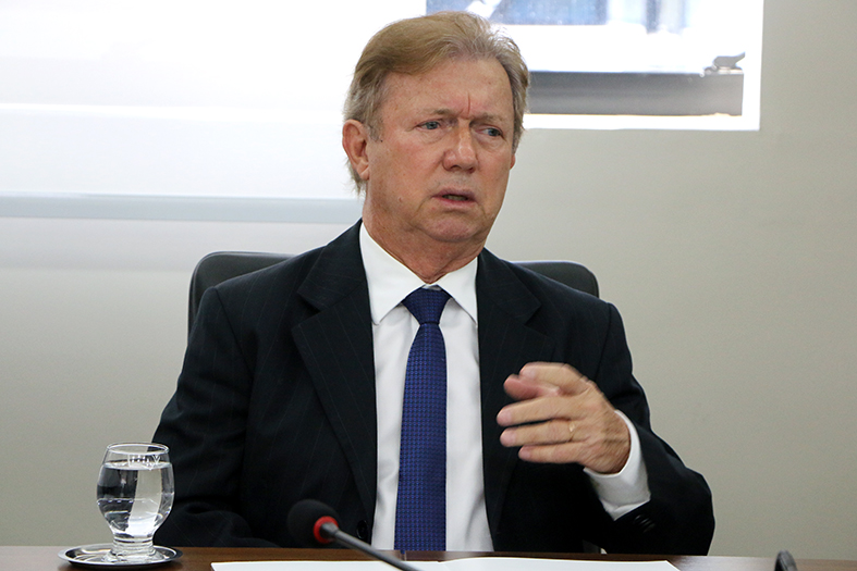 O presidente do TJES, desembargador Fabio Clem.