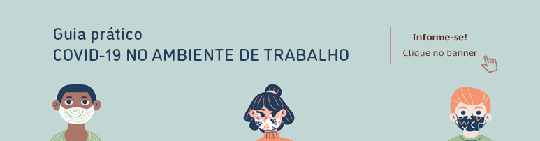 Slide | Guia prático: Covid-19 no ambiente de trabalho