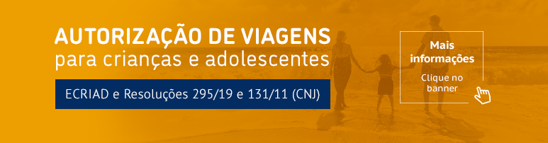 Slide | Autorização de viagens para crianças e adolescentes