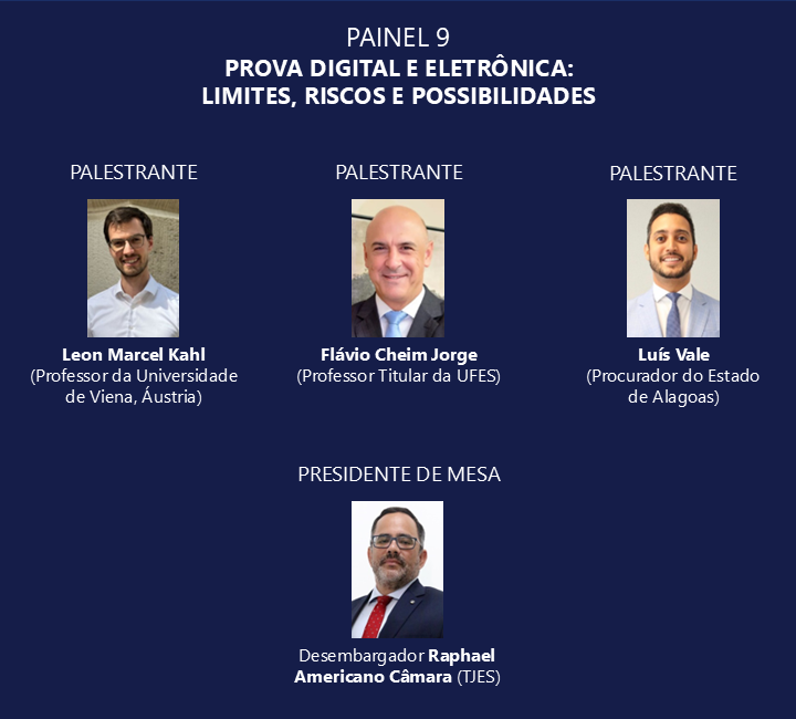 Leon Marcel Kahl, Luís Vale e Flávio Cheim Jorge