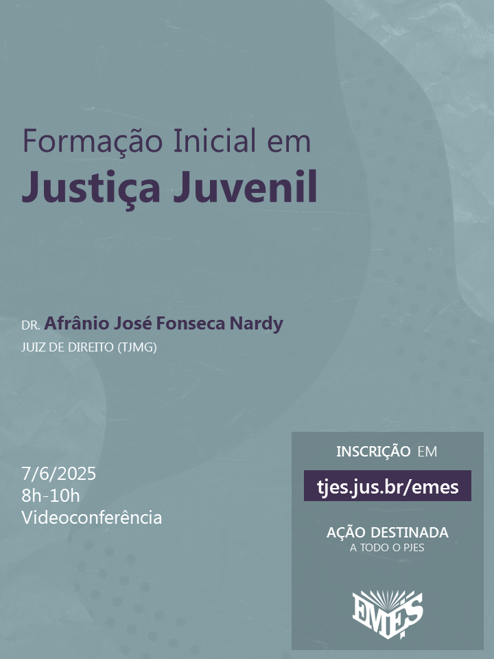 Formação Inicial em Justiça Juvenil