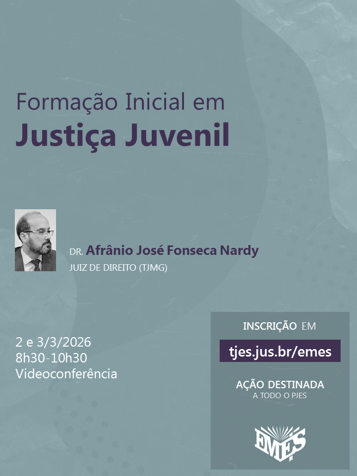 Formação Inicial em Justiça Juvenil
