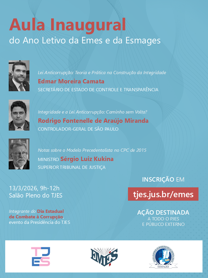 Aula Inaugural do Ano Letivo da Emes e da Esmages