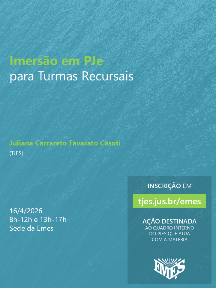 Imersão em PJe para Turmas Recursais