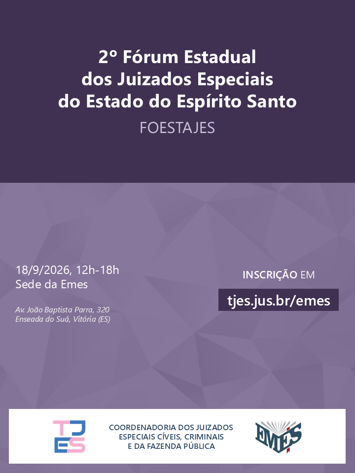 2º Fórum Estadual dos Juizados Especiais do Estado do Espírito Santo (Foestajes)