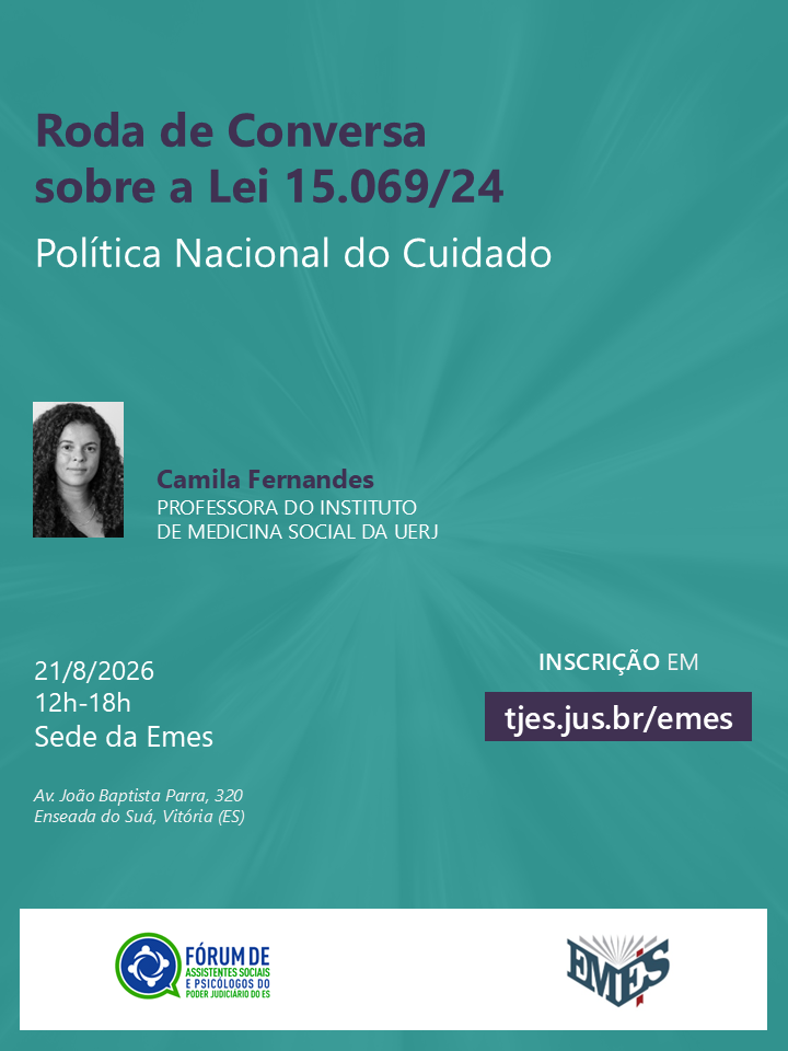 Roda de Conversa sobre a Lei 15.069/24: Política Nacional do Cuidado 