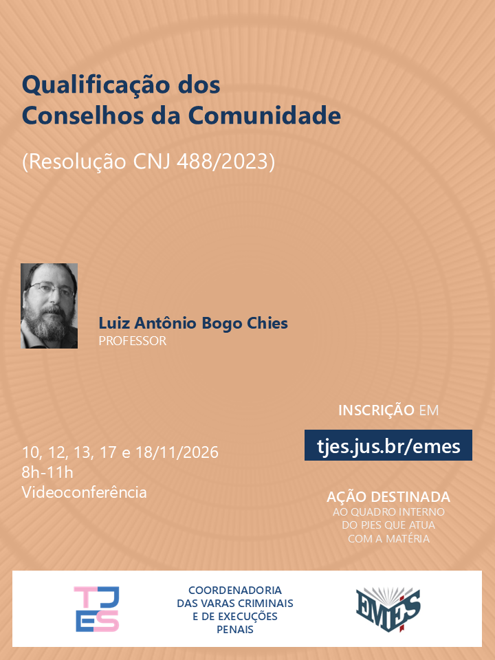 Qualificação dos Conselhos da Comunidade (Resolução CNJ nº 488/2023)