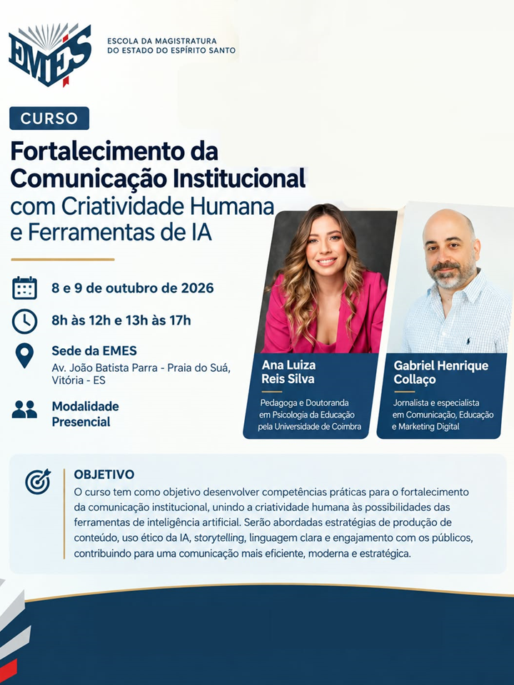 Fortalecimento da Comunicação Institucional com Criatividade Humana e Ferramentas de IA