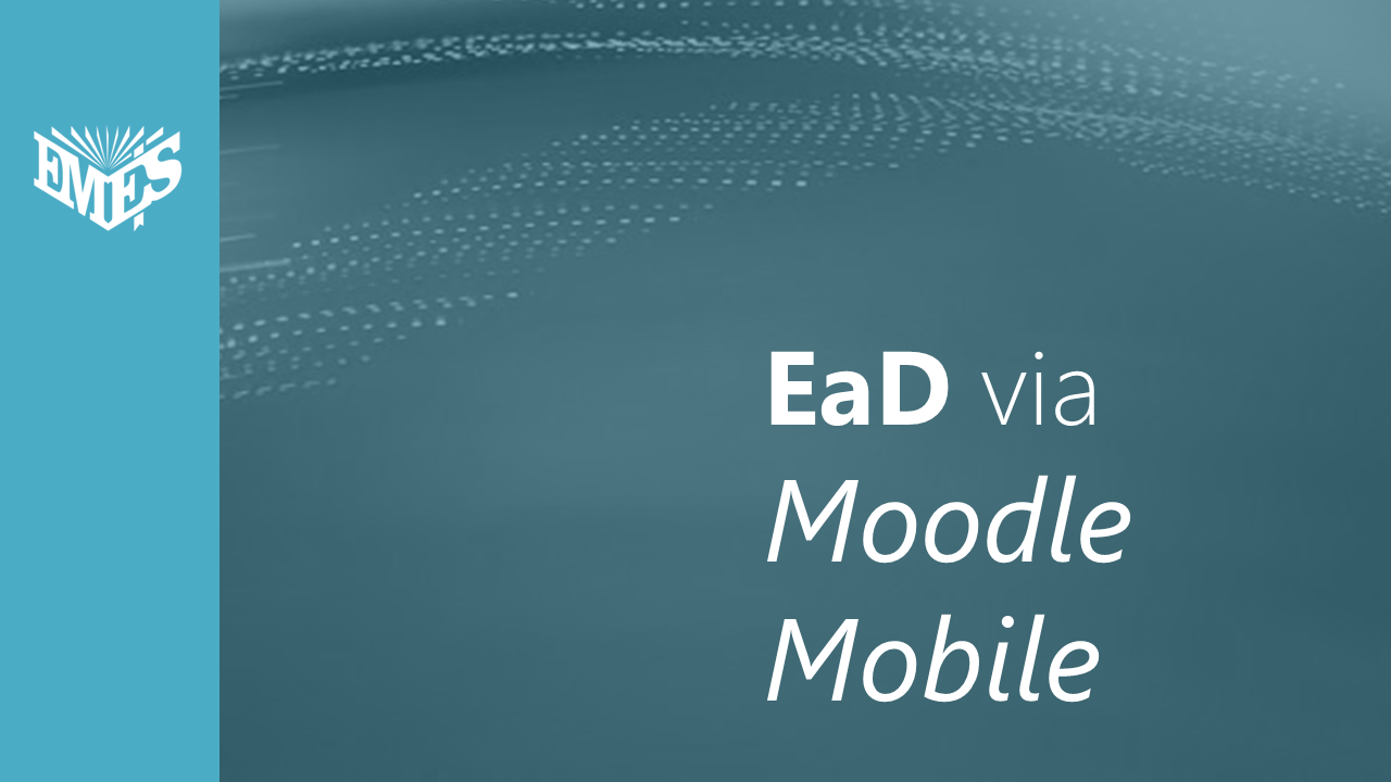 Como acessar a plataforma de EaD da Emes via celular