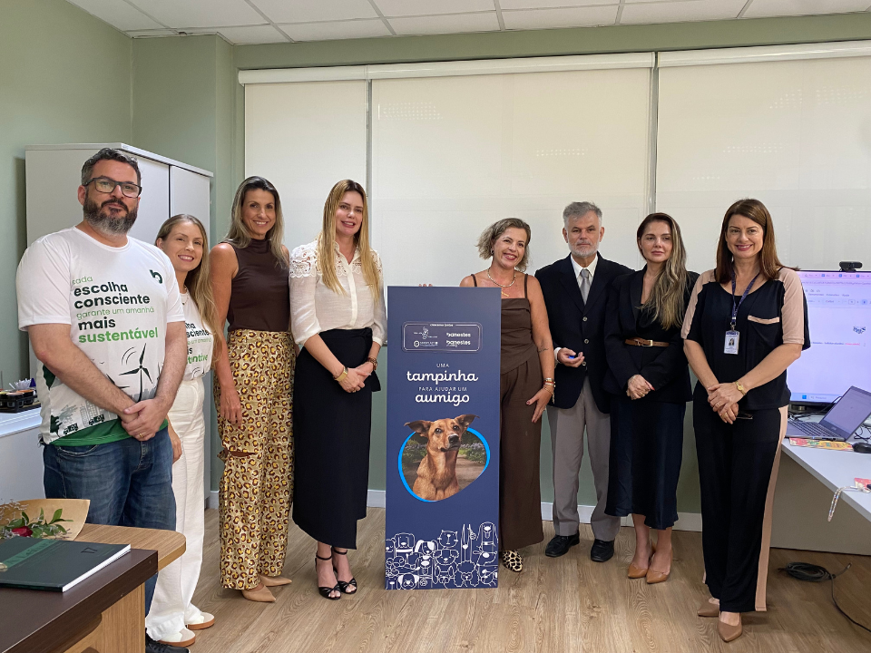 Emes integra programa Tampinhas do Bem, iniciativa de responsabilidade socioambiental e proteção animal