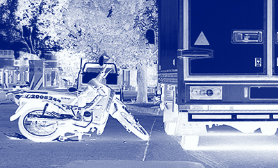 acidente carro B 400