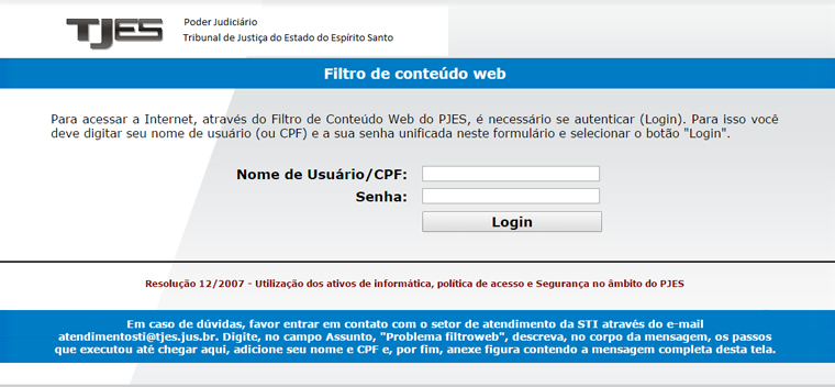 filtro conteudo web