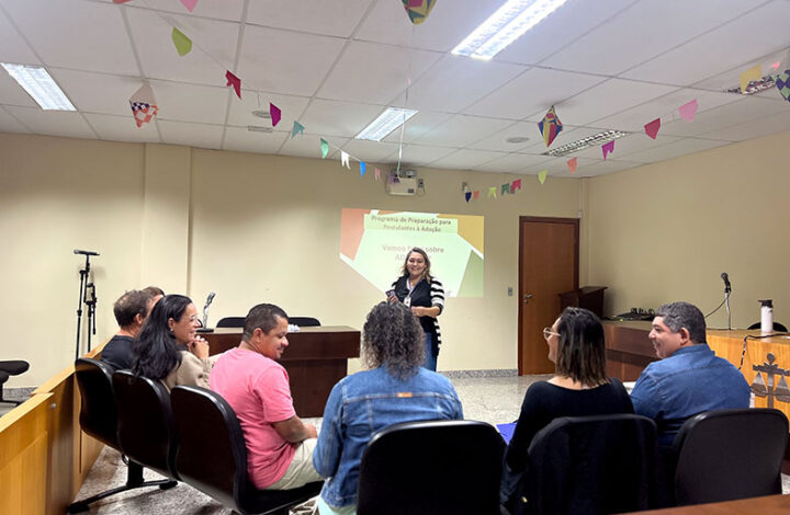 Equipe técnica da Central de Apoio Multidisciplinar de Serra realiza curso do Programa de Preparação à Adoção