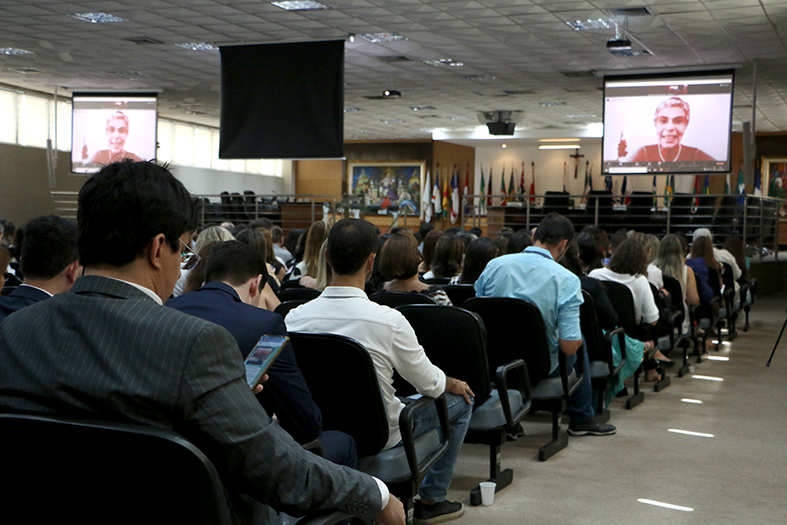 Salão do Tribunal Pleno do TJES.