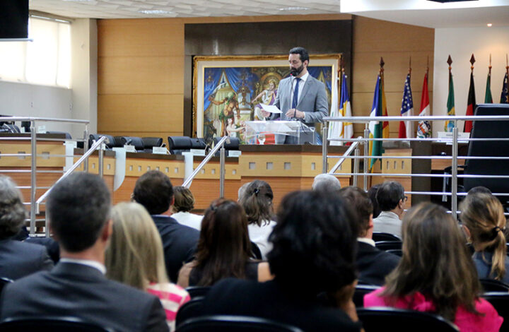 Tribunal Pleno sediou aula inaugural do curso de Orçamento Público promovido pela Esmages