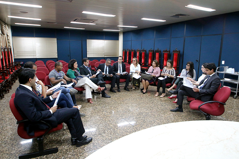 Primeira reunião do grupo de metas do CNJ no ano de 2019.