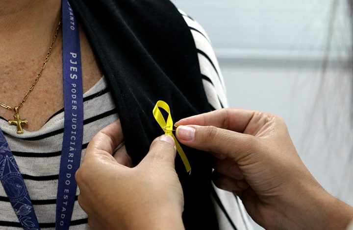 Tribunal de Justiça do Espírito Santo promove ação no Dia Mundial de Prevenção ao Suicídio