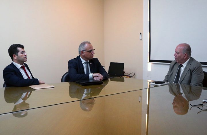 Presidente do Tribunal de Justiça recebe visita do Secretário de Segurança e do Procurador-Geral do Estado