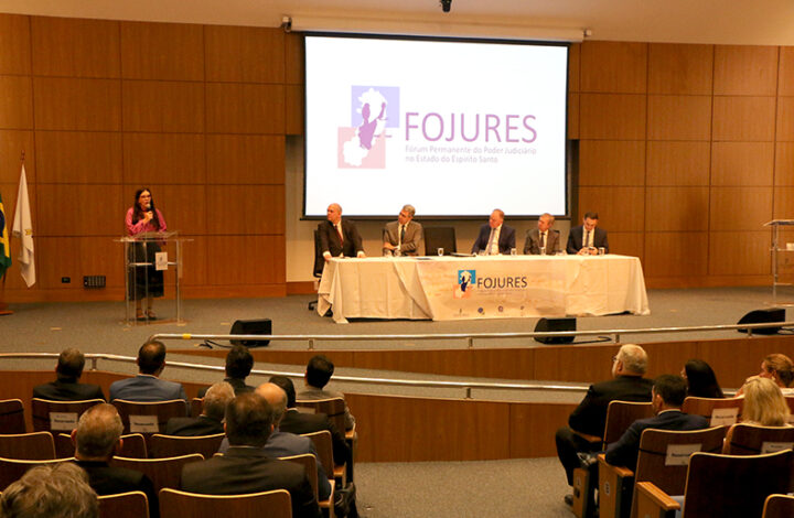 Presidente do TJES participa da instalação do Fórum Permanente do Poder Judiciário no Espírito Santo