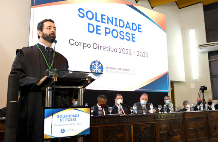 Presidente do Tribunal de Justiça do Espírito Santo participa de posse da mesa diretiva do TCES