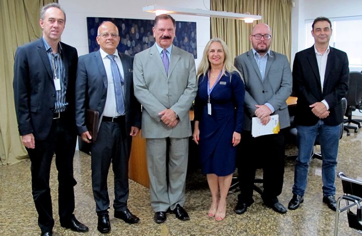 Presidente do Tribunal de Justiça recebe visita da diretoria da Associação dos Servidores do Poder Judiciário Estadual