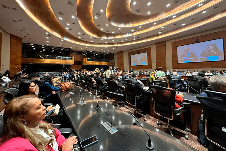 Salão do Tribunal de Justiça do Rio de Janeiro.