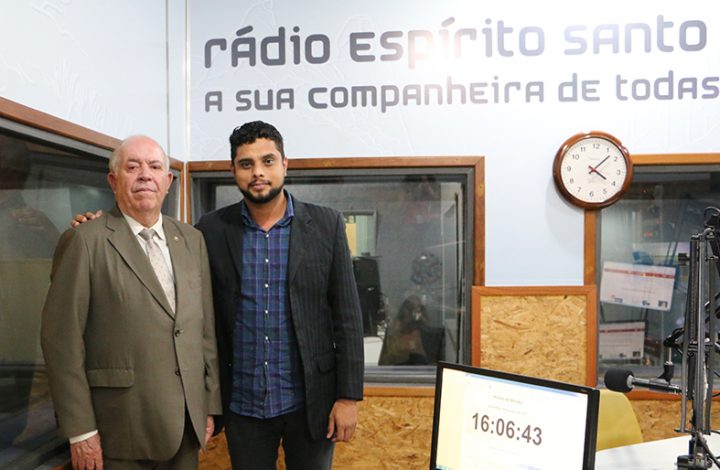 Presidente do TJES participa de entrevista no programa Sintonia do Povo da Rádio Espírito Santo