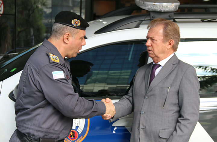 Presidente do Tribunal de Justiça do Espírito Santo recebe a visita institucional do comandante-geral da Polícia Militar do Estado