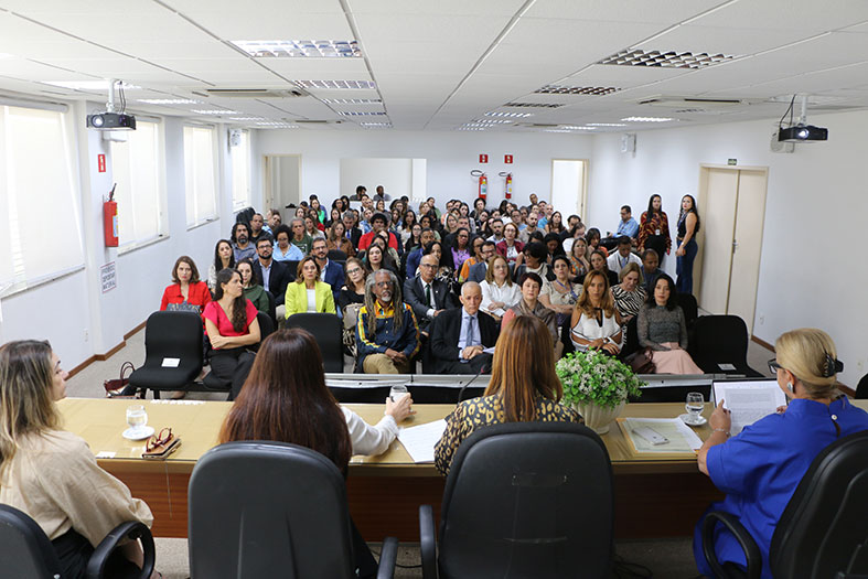 Auditório da Corregedoria Geral da Justiça do ES.