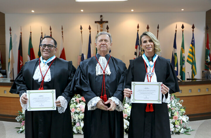 Desembargador Raphael Câmara e desembargadora Marianne Júdice são empossados em sessão solene