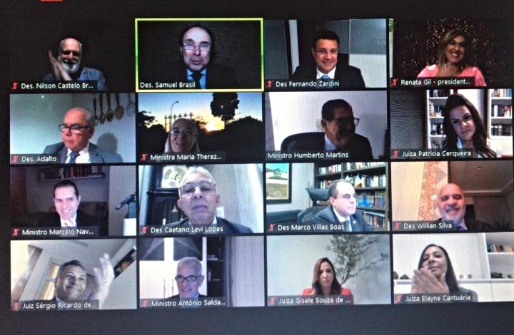 Desembargadores e juízes do TJES participaram de seminário ao vivo promovido pela AMB