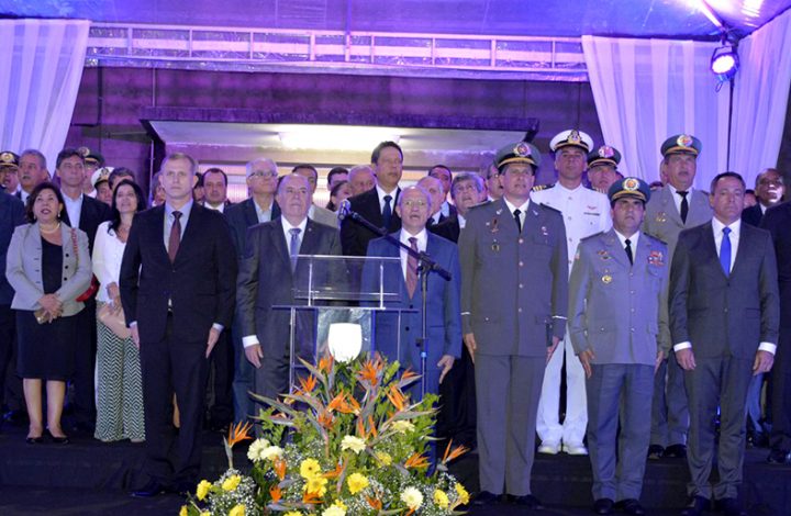 Presidente do TJES participa de solenidade militar de assunção do novo comandante-geral da Polícia Militar