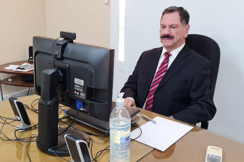 foto do presidente do tribunal de justiça, desembargador Ronaldo Gonçalves de Sousa