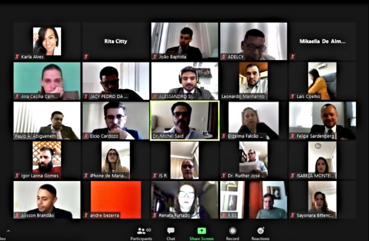 Segunda Sessão virtual da 3ª Turma Recursal da Capital aconteceu nessa terça-feira