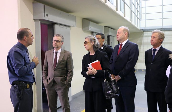 Ministra Cármen Lúcia, Presidente do STF e do CNJ, visita presídios no Estado e se reúne com Magistrados das Varas de Execuções Penais