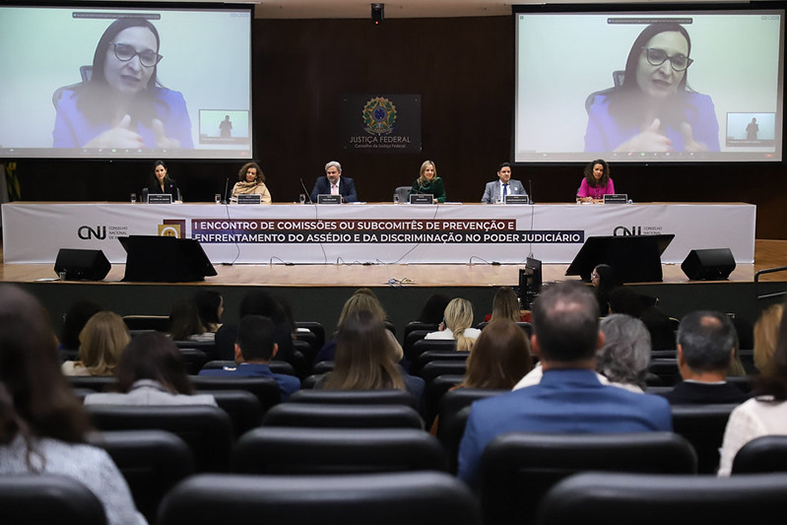 I Encontro de Comissões ou Subcomitês de Prevenção e Enfrentamento do Assédio e da Discriminação no Poder Judiciário.