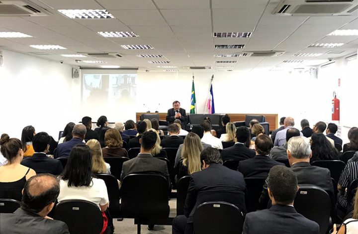Palestras reúnem integrantes do PJES e do MPES no auditório da Corregedoria