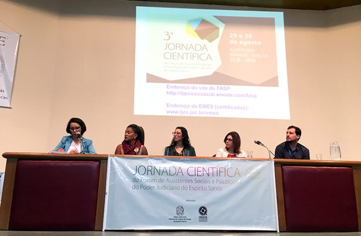 Jornada Científica do Fórum de Assistentes Sociais e Psicólogos do TJES começou nesta quinta