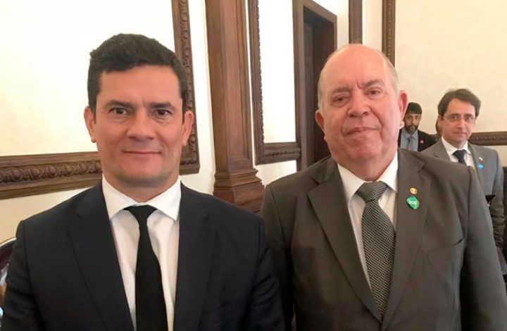 Presidente do TJES participa de reunião com o governador do Estado para apresentação do programa Estado Presente ao Ministro da Justiça Sérgio Moro