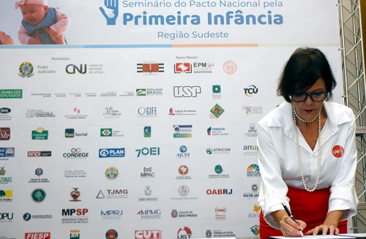 Tribunal de Justiça do Espírito Santo assina termo de adesão ao pacto nacional da primeira infância