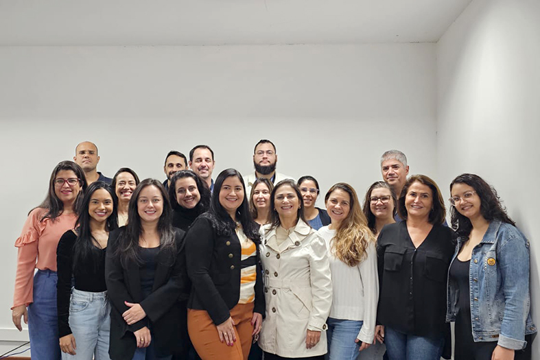 Participantes do Curso de Mediadores e Conciliadores Judiciais.