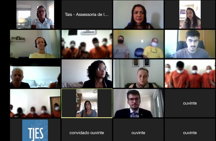 Vara de Execuções Penais de VV faz atendimento online de internos com o projeto “A Galeria Tem Voz”