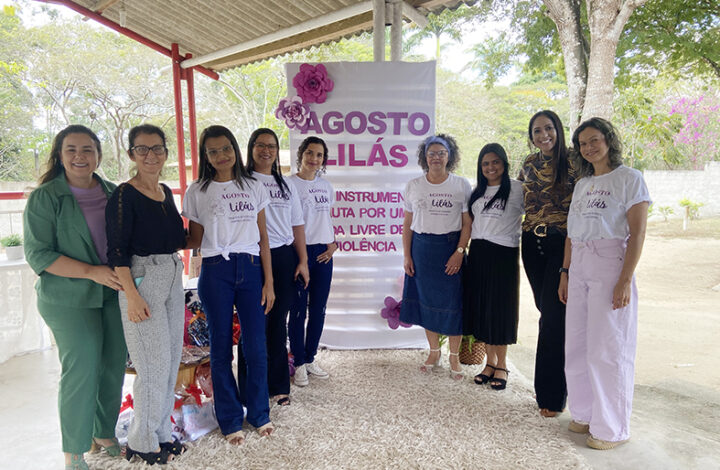 Juíza da Comarca de Jaguaré participa do Encontro do Agosto Lilás