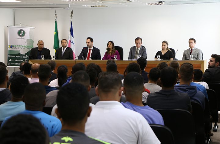 Vara de Execuções Penais de VV realiza audiência para entrega de monitoramento eletrônico