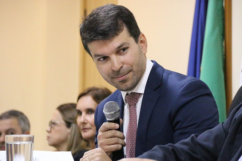 Diretor do Fórum de Linhares, juiz Cássio Tristão
