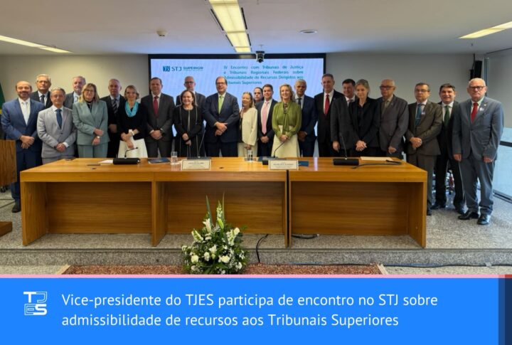 Vice-presidente do TJES participa de encontro no STJ sobre admissibilidade de recursos aos Tribunais Superiores
