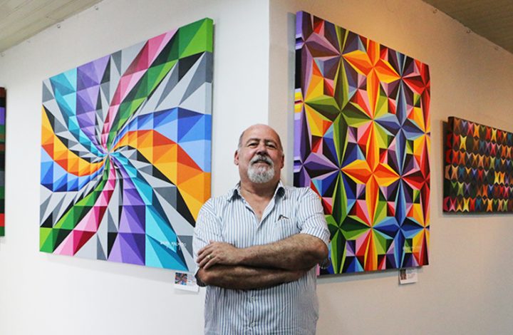 Espaço Cultural do Tribunal de Justiça recebe obras do artista Dalmo Machado na última exposição do ano