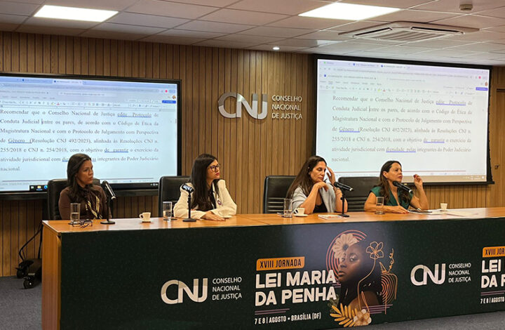 Comitiva do Tribunal de Justiça do Espírito Santo participa da 18ª Jornada da Lei Maria da Penha